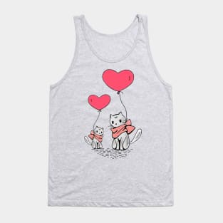 Cats And Love Tank Top